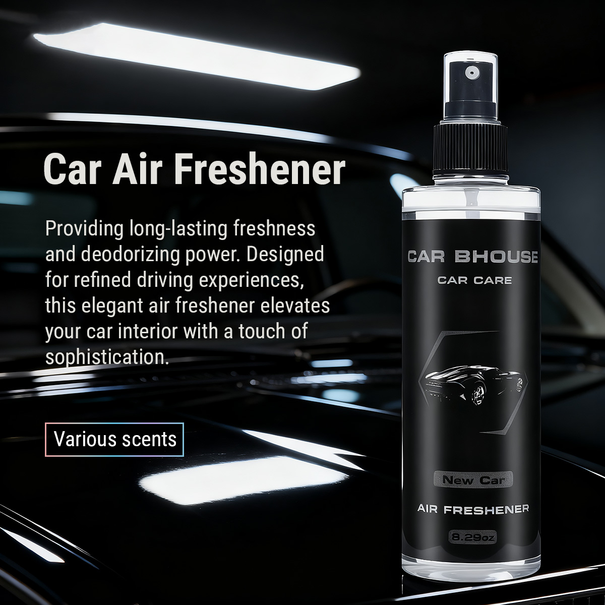 車用芳香剤スプレー 車用フレグランス 花・果物の香り フレッ - Perfume Alcohol Fragrance のレビューと価格