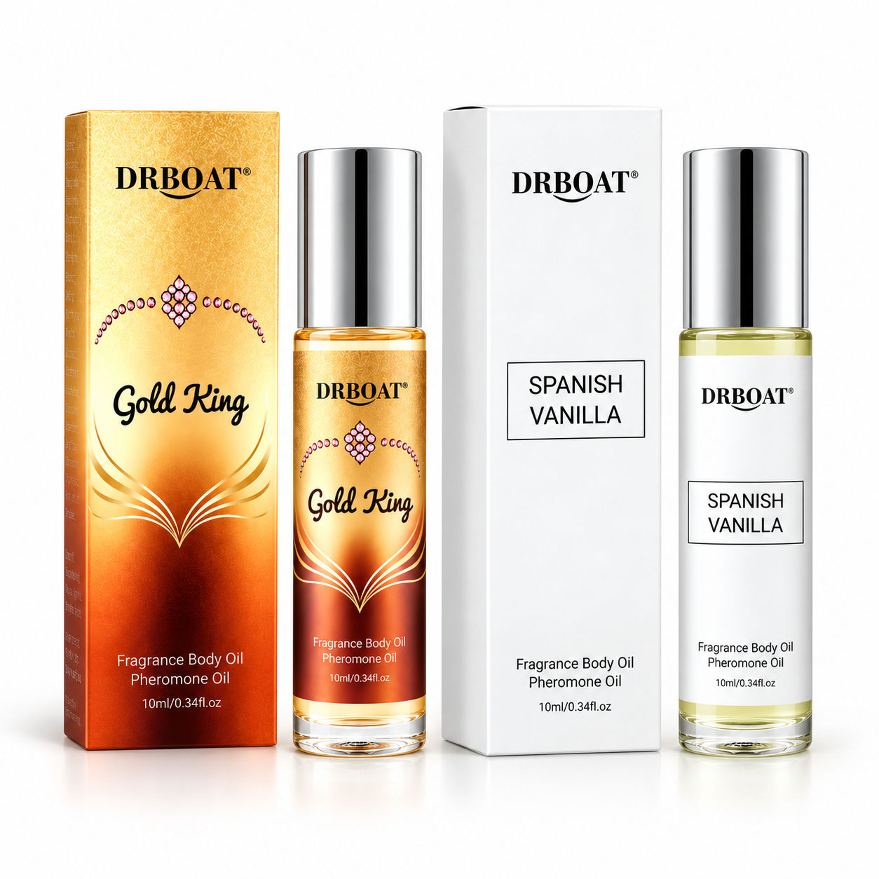 メンズ デュオ ロールオン 香水オイル セット。温かみのある - Perfume Fragrance Oil のレビューと価格