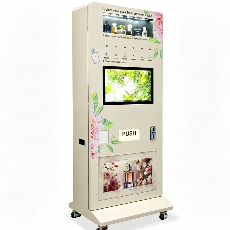 セルフサービス香水販売キオスク（スプレーサンプル機能付き、フ - Perfume Fragrance Sale のレビューと価格