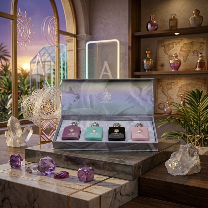 アムアージュ 30ML X4 パフュームギフトセット ユニセ - The Collection Perfume Fragrance のレビューと価格